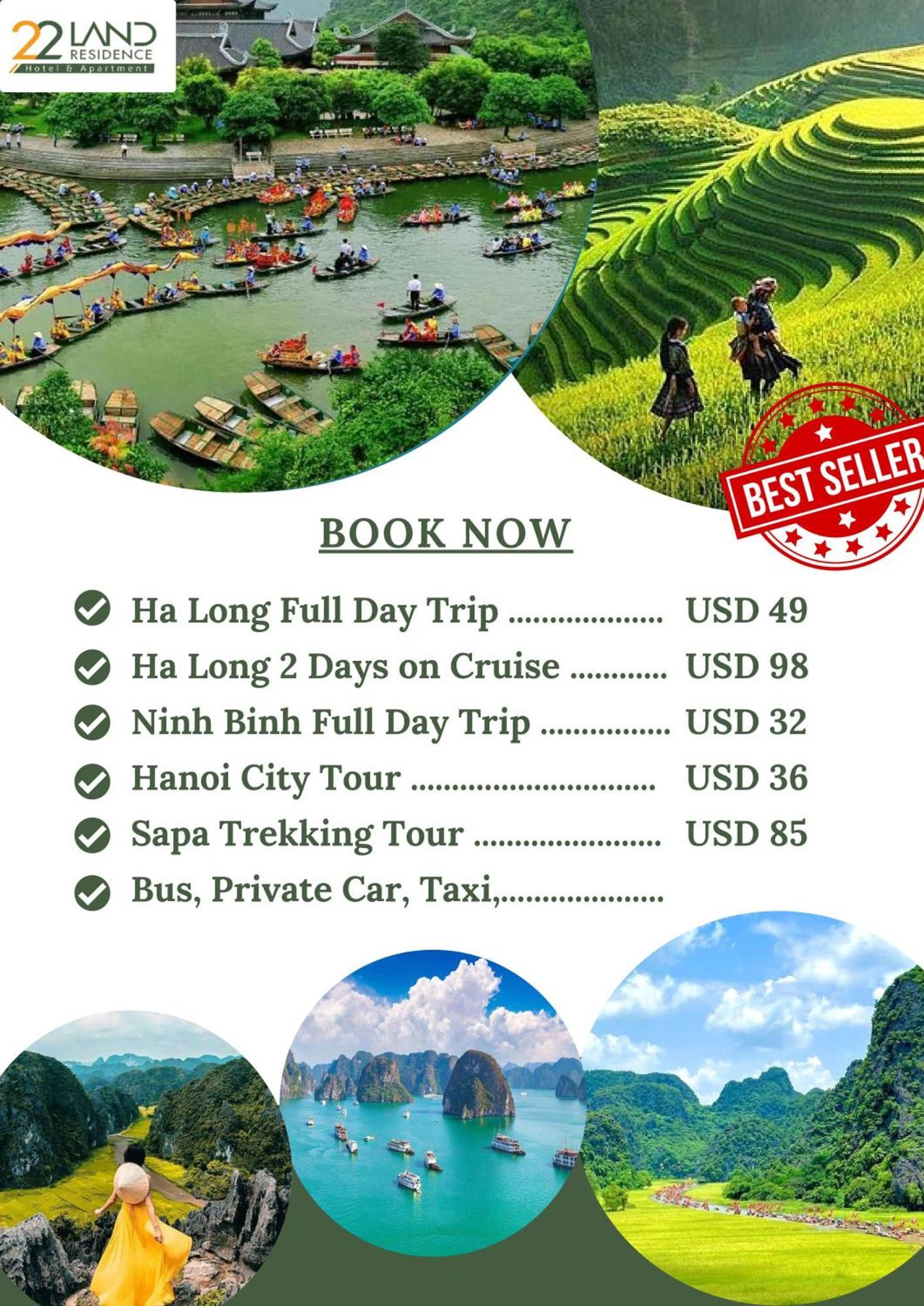 22Land Residence Hotel & Spa Hanoi Eksteriør billede